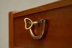 David Rosen David Ros n Pair of Nordiska Kompaniet Nightstands in Teak Sweden 1952 - 4394893