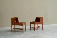 David Rosen David Ros n Pair of Nordiska Kompaniet Nightstands in Teak Sweden 1952 - 4394923