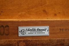 David Rosen David Ros n Pair of Nordiska Kompaniet Nightstands in Teak Sweden 1952 - 4394928