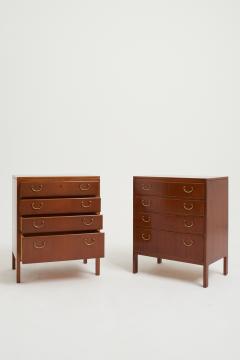 David Rosen Pair of Bedside Chests of Drawers by David Rosen for Nordiska Kompaniet - 3032676