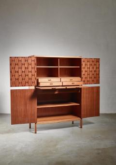 David Rosen Signed 1950s David Rosen teak cabinet - 764569