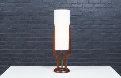 David Shreve Sculptural Walnut Table Lamps for V H Woolums - 4349640