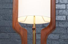 David Shreve Sculptural Walnut Table Lamps for V H Woolums - 4349641