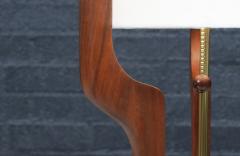David Shreve Sculptural Walnut Table Lamps for V H Woolums - 4349643
