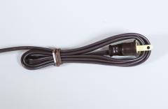 David Shreve Walnut Sculpted Table Lamps for V H Woolums - 4348348