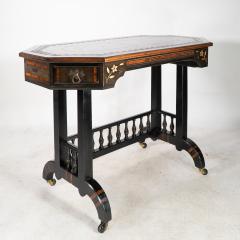 David Waddington David Waddington An Aesthetic Movement Ebonized Parcel Gilt Writing Desk - 4182856