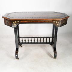 David Waddington David Waddington An Aesthetic Movement Ebonized Parcel Gilt Writing Desk - 4182857