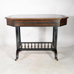 David Waddington David Waddington An Aesthetic Movement Ebonized Parcel Gilt Writing Desk - 4182861