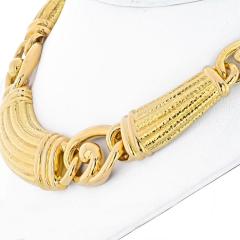 David Webb DAVID WEBB 18K YELLOW GOLD ANCIENT WORLD COLLAR NECKLACE - 2494363