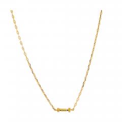 David Webb DAVID WEBB 18K YELLOW GOLD PLAIN LINK CHAIN NECKLACE - 2261058