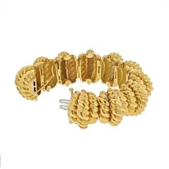 David Webb DAVID WEBB 18K YELLOW GOLD POWER ARCHITECTURAL BRACELET - 2512472