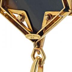 David Webb DAVID WEBB 18K YELLOW GOLD TIGER EYE STAR PENDANT - 2483875