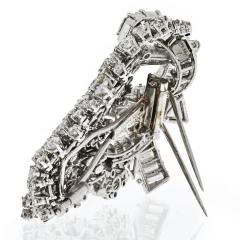 David Webb DAVID WEBB 1960S IMPRESSIVE 25 CARAT DIAMOND CLUSTER BROOCH - 1932081