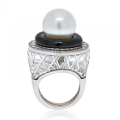 David Webb DAVID WEBB PLATINUM 18K WHITE GOLD ROCK CRYSTAL - 2653801