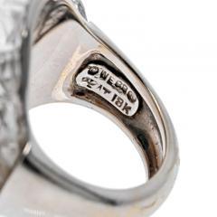 David Webb DAVID WEBB PLATINUM 18K WHITE GOLD ROCK CRYSTAL - 2653802