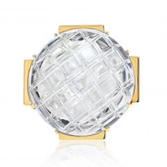 David Webb DAVID WEBB ROCK CRYSTAL PLATINUM 18K YELLOW GOLD - 2650654