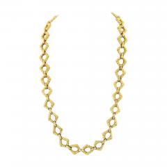 David Webb David Webb 18K Yellow Gold 1970s Link Necklace - 1685034