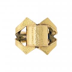 David Webb David Webb 18K Yellow Gold Sculptural Ring - 4512265