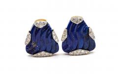 David Webb David Webb 1970s Diamond Earrings - 1667881