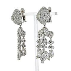 David Webb David Webb Day And Night 20 17 Carat Diamond Chandalier Earrings - 1672003