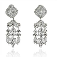 David Webb David Webb Day And Night 20 17 Carat Diamond Chandalier Earrings - 1672005