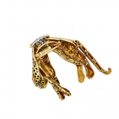 David Webb David Webb Leopard Brooch - 4348028