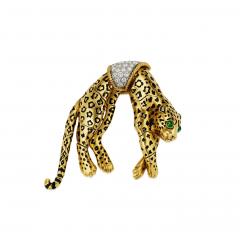 David Webb David Webb Leopard Brooch - 4351661