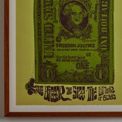 David Weidman 1968 Inflated Dollar Handmade Hand Signed Framed Silkscreen by David Weidman - 3243137