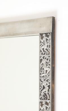 David Wretling A Swedish Pewter Mirror by David Wretling Circa 1920s - 4713672