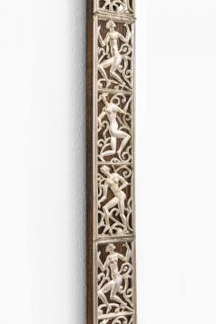 David Wretling David Wretling Mirror in Pewter 1920s - 4645768
