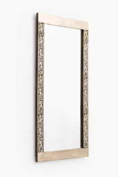 David Wretling David Wretling Mirror in Pewter 1920s - 4648389