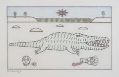 David Zeldis Crocodile in the Desert  - 376385