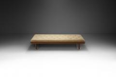 Daybed with Solid Beech Legs and Brass Shoes Denmark ca 1950s - 3064142