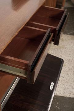 De Coene Wall Mounted Bedside Table in Walnut and Rosewood - 4110347