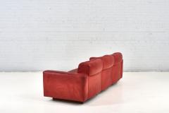 De Sede DS 40 Red Leather Sofa 1970 - 2847464