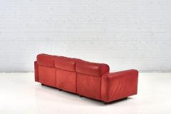 De Sede DS 40 Red Leather Sofa 1970 - 2847465