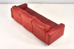 De Sede DS 40 Red Leather Sofa 1970 - 2847467