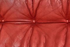 De Sede DS 40 Red Leather Sofa 1970 - 2847470