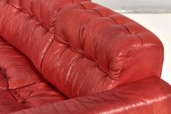 De Sede DS 40 Red Leather Sofa 1970 - 2847471