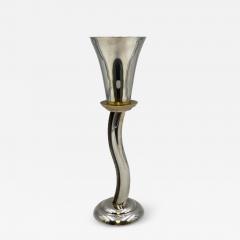 De Vecchi Pair of De Vecchi Sterling Silver Goblets Kiddush Cups in Mid Century - 3241410