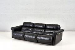 DeSede Black Leather Sofa 1970 - 2470356