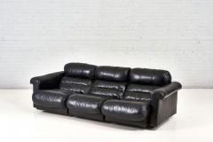 DeSede Black Leather Sofa 1970 - 2470357