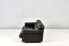 DeSede Black Leather Sofa 1970 - 2470359