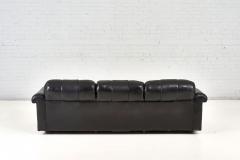 DeSede Black Leather Sofa 1970 - 2470361