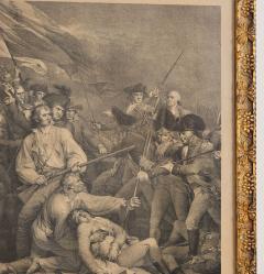 Death of Gen Warren Hand Tinted Engraving England circa 1860 - 3701961