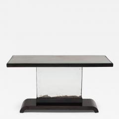 Deco Mirrored Pedestal Table - 4263578