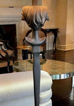 Deco Modern Giacometti Style Sirmos Rams Head Floor Lamp - 2824630