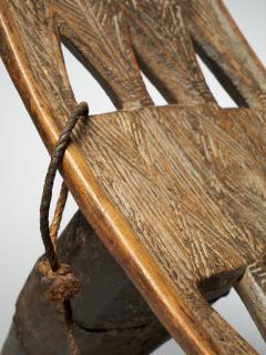Decorated Wooden Backrest sculptured in one piece - 2173339