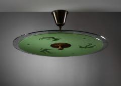 Decorated glass pendant - 4207023