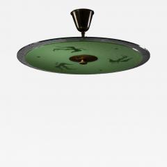 Decorated glass pendant - 4214324